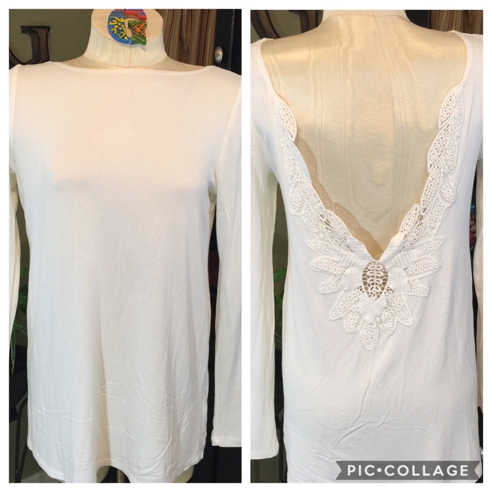 Ecote/Urban Outfitters Tunic w/Deep V Cutout Back